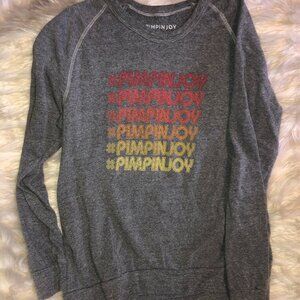 Grey Pimpin Joy Sweatshirt - Bobby Bones Show